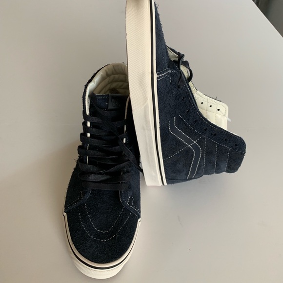 Vans Sk8-Hi (Hair Suede) Sky Captain Skate - Picture 6 of 8